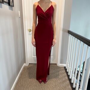 Formal High Slit Dress